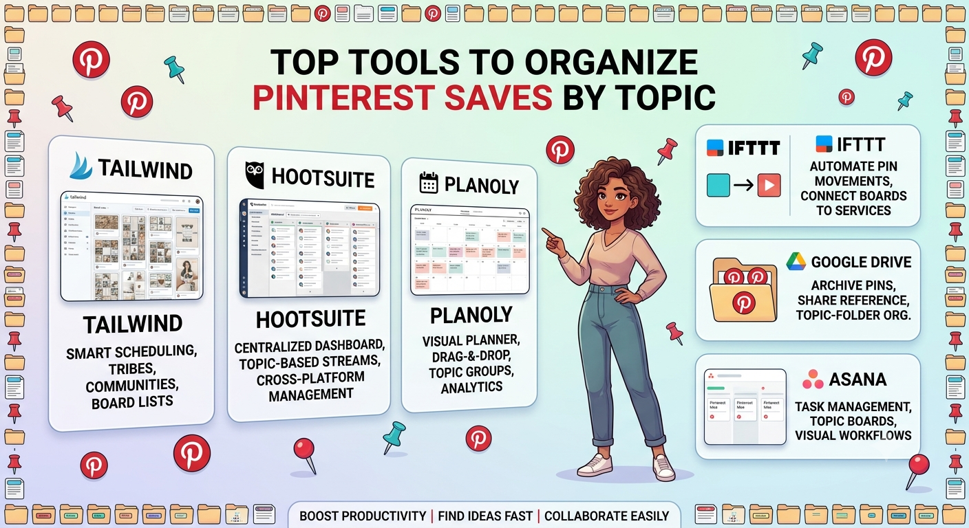 Top Tools to Organize Pinterest Saves by Topic